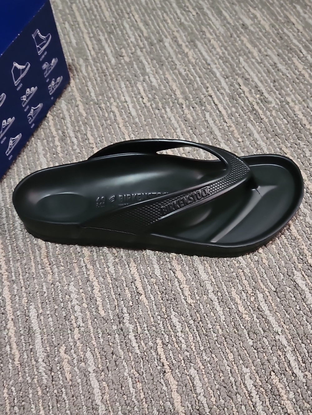 Birkenstock Honolulu Black Slip-On Thong Sandal